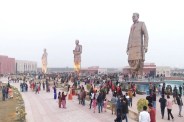 राष्ट्र प्रेरणा स्थल पहली बार आमजन के लिए खुला, हजारों लोगों ने महापुरुषों को किया नमन (फोटो सोर्स : WhatsApp News Group)