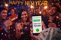 Digital loans New Year celebration