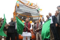 लखनऊ दर्शन’ इलेक्ट्रिक डबल डेकर बस सेवा का शुभारंभ, विरासत और विकास को जोड़ने की नई पहल (फोटो सोर्स : WhatsApp News Group)