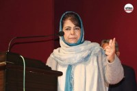 Mahbooba Mufti, Palestine support, Furqan Bhatt, Kashmir cricket controversy, Palestinian flag, police inquiry,