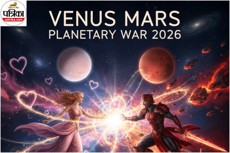 Venus Mars Planetary War 2026 (pc: gemini generated)