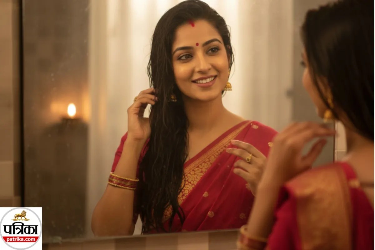 hair washing (pc: gemini generated)