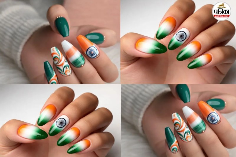 Nail art, nail art designs, Republic Day 2026 Nail Art Ideas
