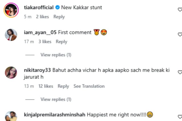 Neha Kakkar Announces Break