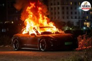 Porsche Taycan Fire Indore