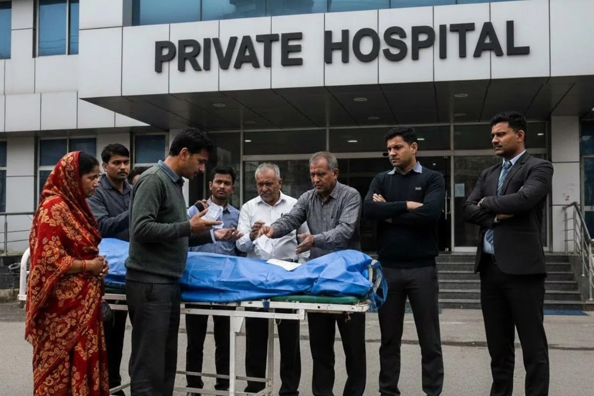 Private hospital sued in Haldwani for holding a body hostage