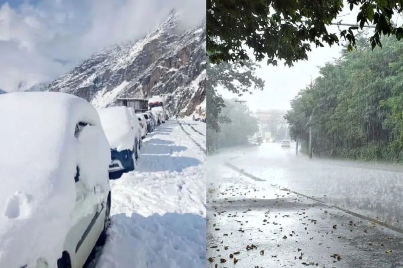 Rain and snowfall are forecast in Uttarakhand from January 17th. An orange alert for severe cold wave has been issued today