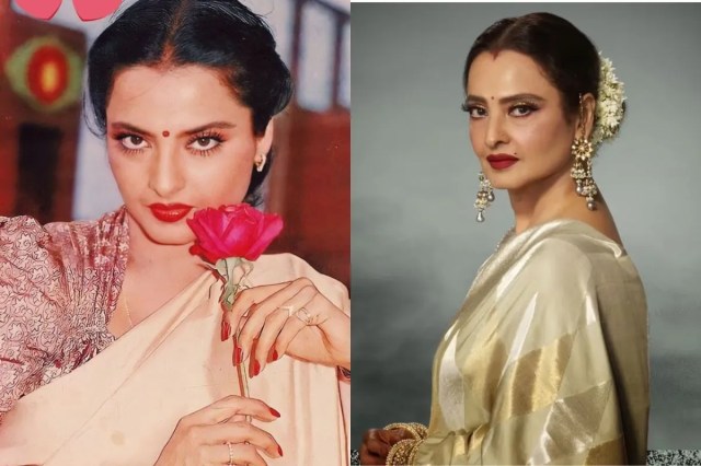 rekha was once forcibly kissed by a superstar