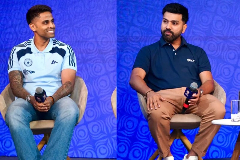 Rohit Sharma and Suryakumar Yadav ()