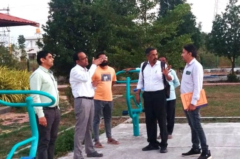 Review of sanitation and facilities in Abbalagere Panchayat.