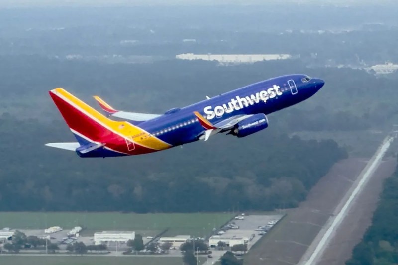 Southwest Airlines flight