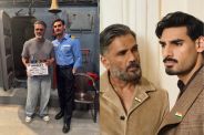 Suniel Shetty - Ahan Shetty photo