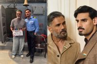 Suniel Shetty - Ahan Shetty photo