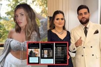 Tauba Tauba singer Karan Aujla cheating wife American Rapper girlfriend leak screenshort