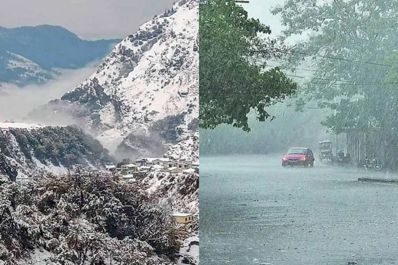 The IMD has issued an orange alert for heavy rain, snowfall, hailstorms, and strong winds in Uttarakhand