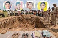 bodies of four brothers found in pit dug for brick kiln how did they die know story prayagraj