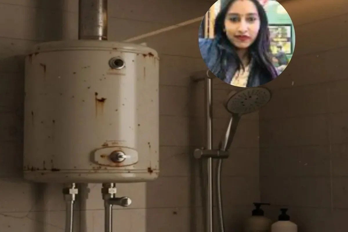newlywed woman died due to suffocation of geyser gas while bathing in bathroom sambhal