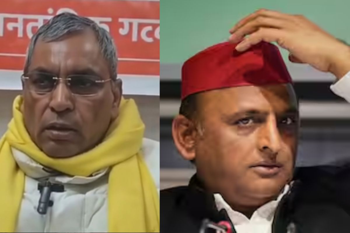 op rajbhar hits back at akhilesh yadav social media post up politics lucknow