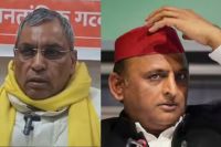 om prakash rajbhar targeted akhilesh yadav said he became cm due to hard work of his father