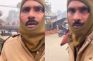 magh mela 2026 update Video of drunk constable on duty at prayagraj goes viral