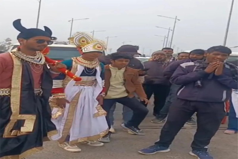 Yamraj made drivers aware about road safety, said- follow the rules