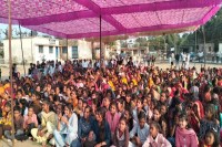 Hindu conference was organised, Kalash Yatra was taken out in the village, Aarti of Mother India was performed.