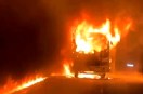 Passenger Bus Fire