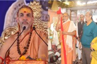 mp news dwarka peeth shankaracharya sadanand saraswati supports avimukteshwaranand magh mela row