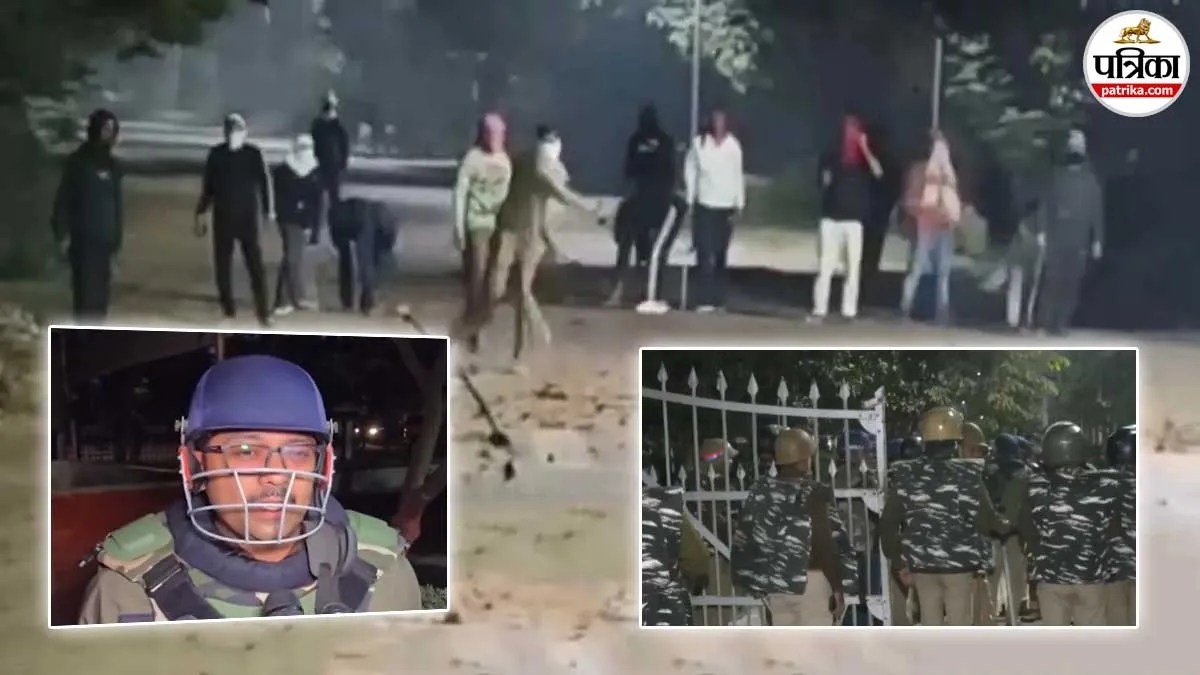 bhu students clash varanasi pac deployed