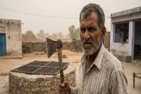 three members of a family murdered in prayagraj with an axe over land dispute brutal crime news