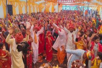 सात दिवसीय श्रीमद् भागवत कथा का समापन, अंतिम सत्र 12 बजे शुरू हुआ