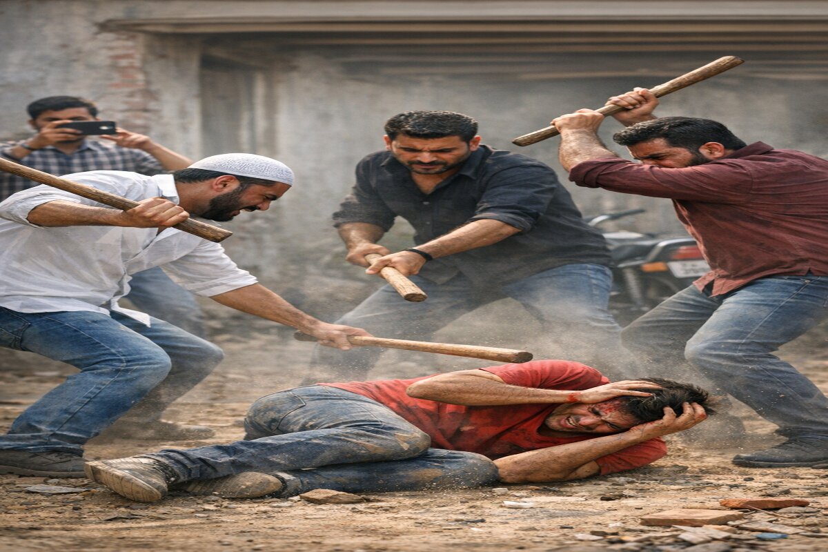 ग्वालियर। रंजिश का बदला लेने के लिए रसूखदारों ने युवक को लाठियों से पीट पीट कर अधमरा कर दिया। गुंडागर्दी पुरानी छावनी के बरां गांव में सामने आई है। पीडि़त के साथियों ने उसकी पिटाई का वीडियो बनाकर वायरल किया है। खुलेआम गुंडागर्दी के फुटेज देखकर तीन लोगों पर पुलिस ने केस दर्ज किया है।