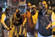 BJP leader heated argument with policemen Video viral guna mp news
