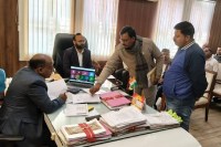 Collector action Patwaris suspended notices issued SDM Tehsildar mp news