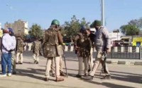 Four policemen injured in attack by villagers in Guna