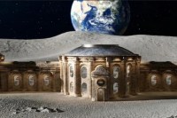 Hotel on moon
