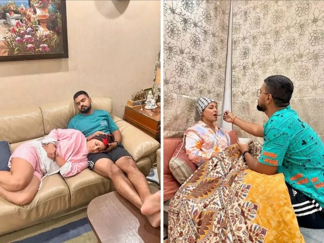 Hina Khan Instagram Post on Mumbai AQI