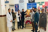 सीएचसी इंगोरिया में गांधी पुण्यतिथि पर पुष्पांजलि, स्वास्थ्य अमले ने लिया जागरूकता का संकल्प