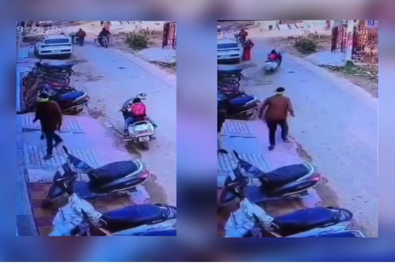 viral video, jodhpur viral video, girl rides scooty, girl rides scooty viral video, jodhpur news, rajasthan news, वायरल वीडियो, जोधपुर वायरल वीडियो, बच्ची ने चलाई स्कूटी, बच्ची ने चलाई स्कूटी वायरल वीडियो, जोधपुर न्यूज, राजस्थान न्यूज