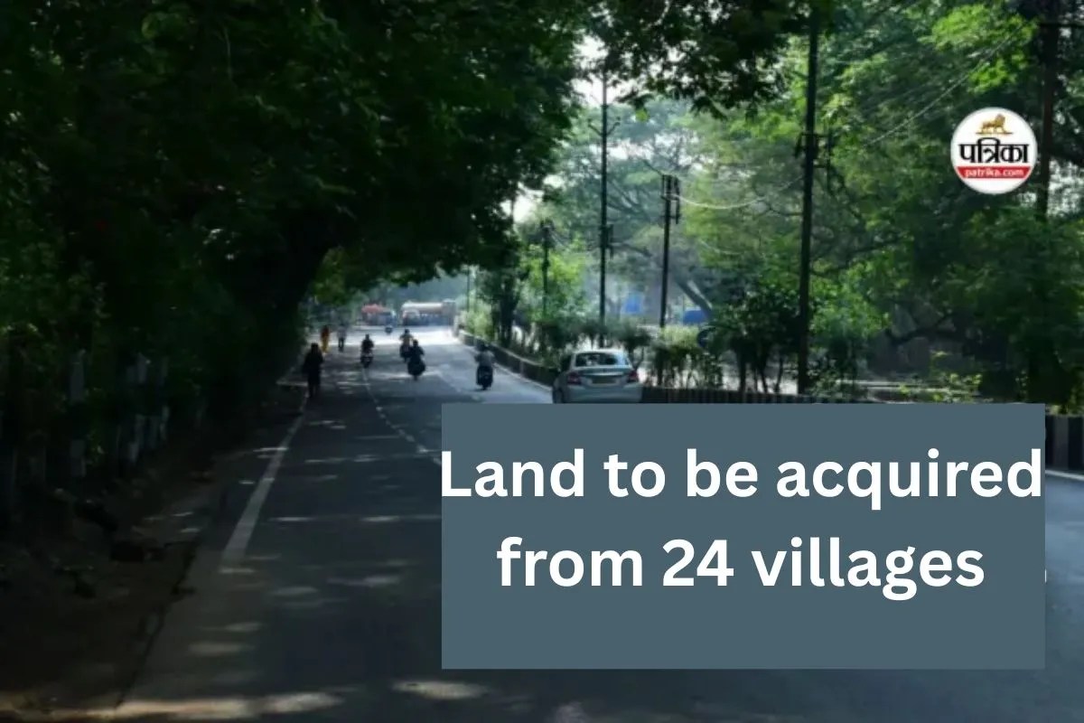 Land to be acquired from 24 villages