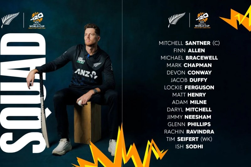 New Zealand T20 World Cup Squad