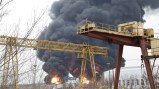 Russian oil refinery attacked by Ukraine