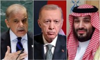Shehbaz Sharif, Recep Tayyip Erdogan and Mohammed bin Salman Al Saud