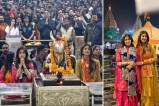 Shilpa Shetty And Shamita Shetty Visit Mahakal Temple