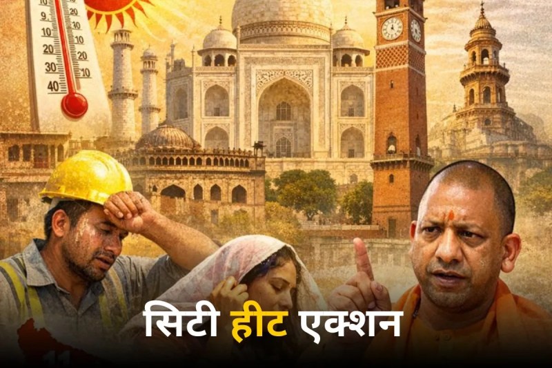 उत्तर प्रदेश के 11 बड़े शहरों में लागू होगा सिटी हीट एक्शन प्लान