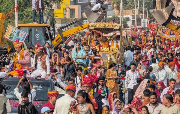 Fifth mass marriage ceremony of Sainik Kshatriya Mali Sansthan, Nagaur concluded, 70 couples tied the knot