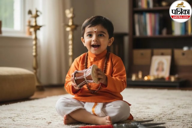 डमरू और त्रिशूल के साथ