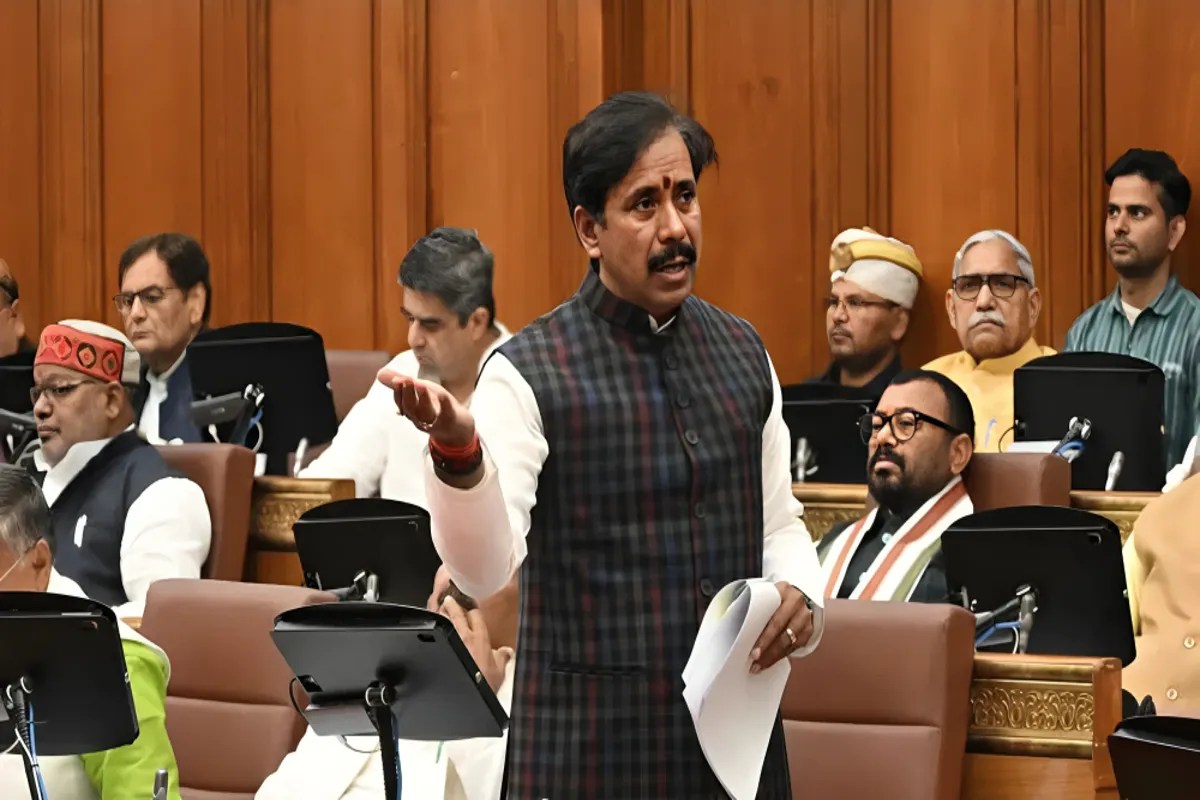 यूपी के नौजवानों को बेरोजगारी भत्ता देने की कोई योजना नहीं” - अनिल राजभर (फोटो सोर्स : WhatsApp News Group)