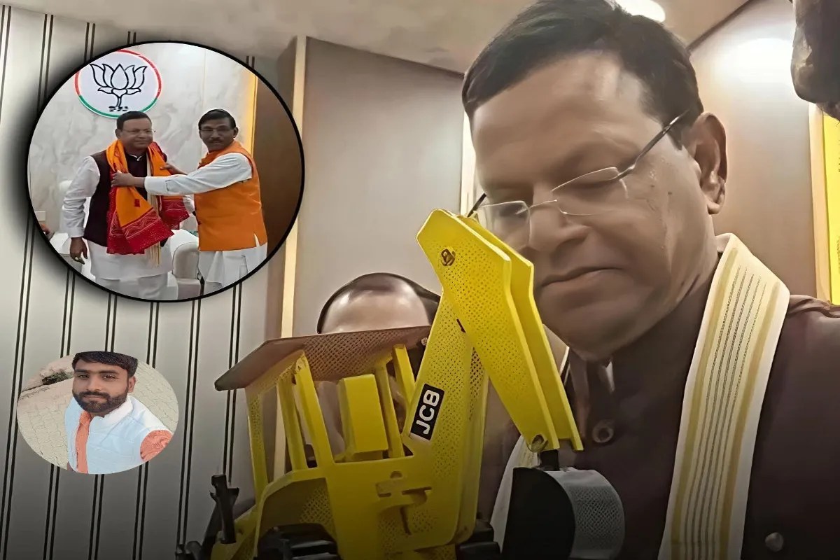 भाजपा की नई टीम से पहले लखनऊ में शक्ति प्रदर्शन, पंकज चौधरी से मिलने कार्यकर्ताओं का सैलाब (फोटो सोर्स : WhatsApp News Group)