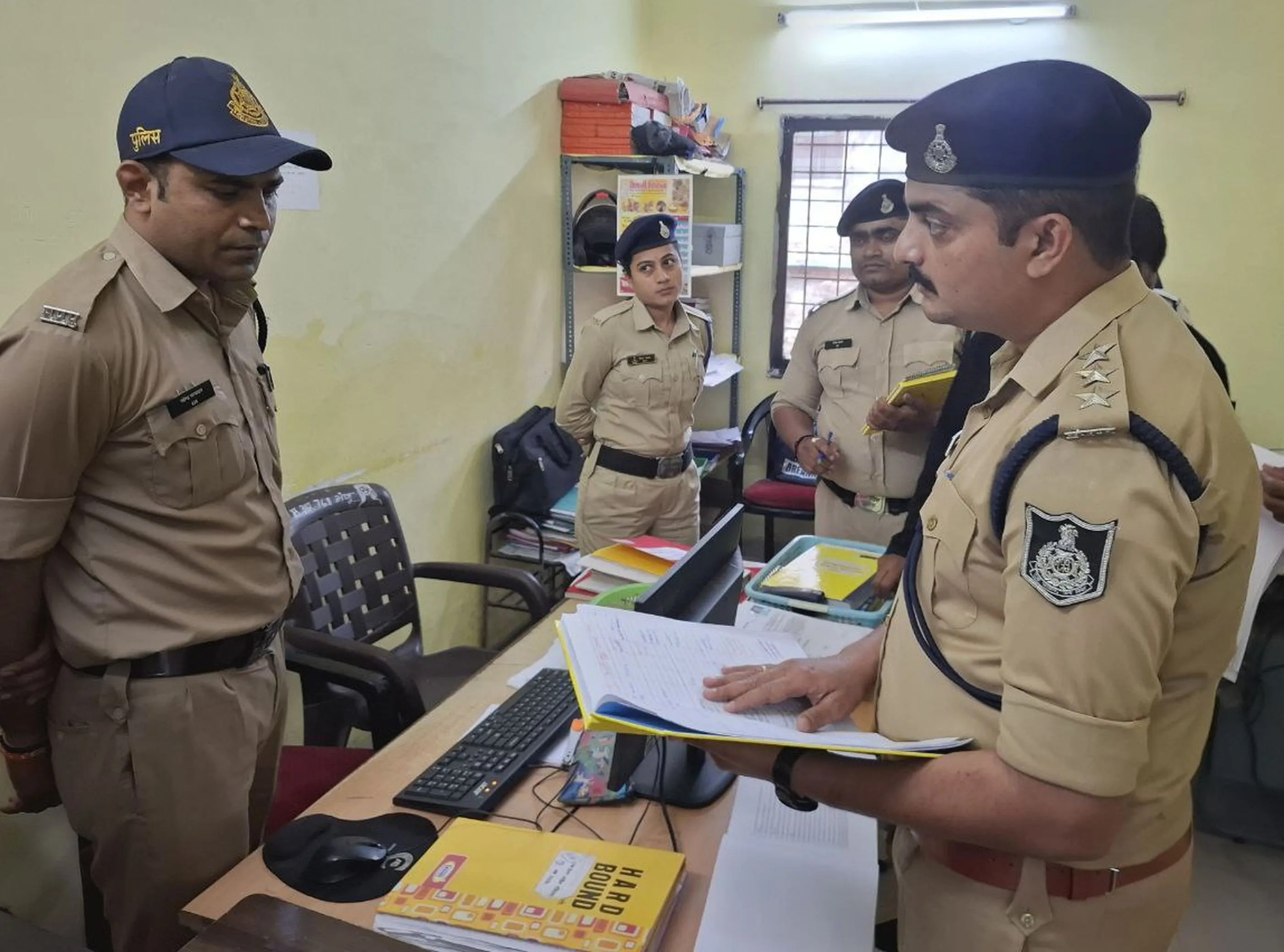 कोतवाली थाने के निरीक्षण के दौरान सामने आई खामियां